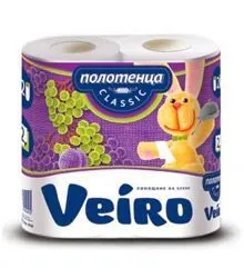 полотенца бумажные Виеро 2-сл. /2 Classic от производителя в Кирова