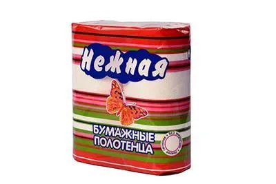 полотенца бумажные Нежная 2-сл / 2 от производителя в Кирова