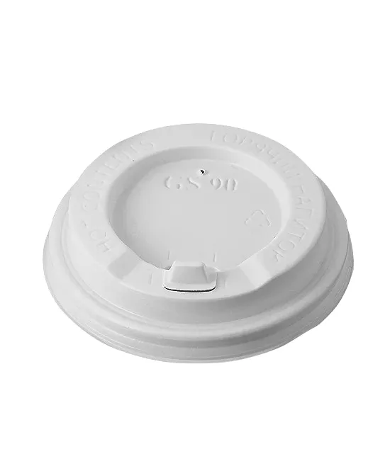 крышка д/стакана 300,400мл d=90мм белая с питейником/50 * от производителя в Кирова
