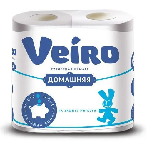 бумага туалетная Виеро 2хсл. /4 Домашняя от производителя в Кирова