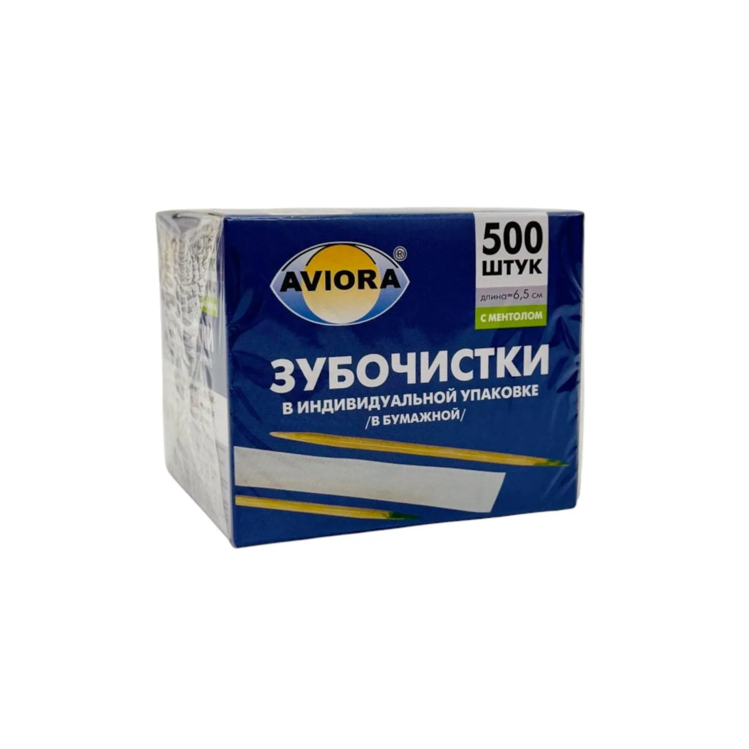 зубочистки в инд. уп. ментол /500 от производителя в Кирова