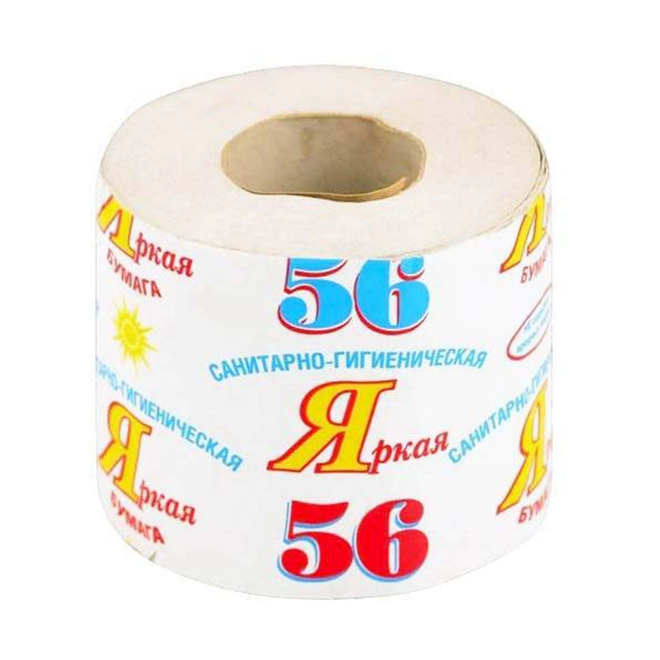 бумага туалетная "№56 Яркая"/40 от производителя в Кирова